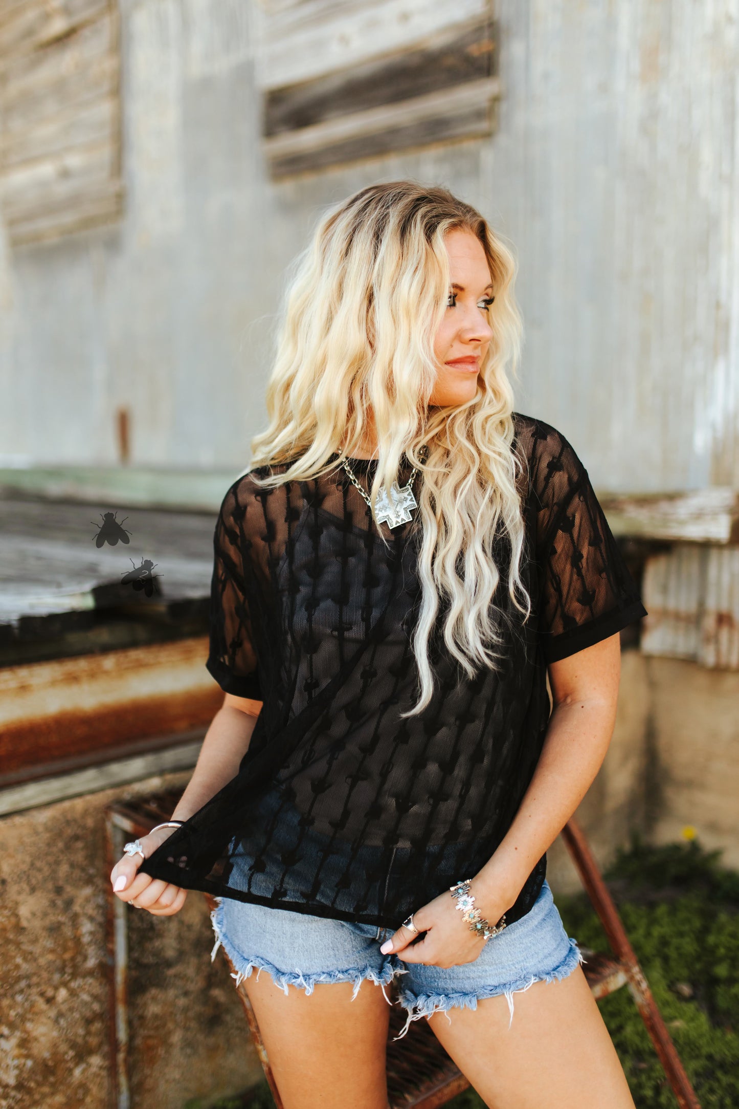 Cowtown Cutesy Top *Midnight*