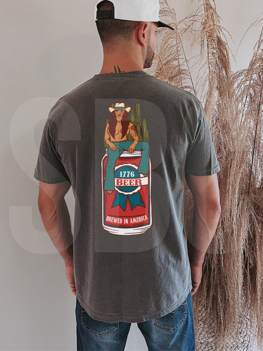 PREORDER Freedom Beer Tee (SHIPS TO ME: 20-24 BUSINESS DAYS AFTER 11/21)