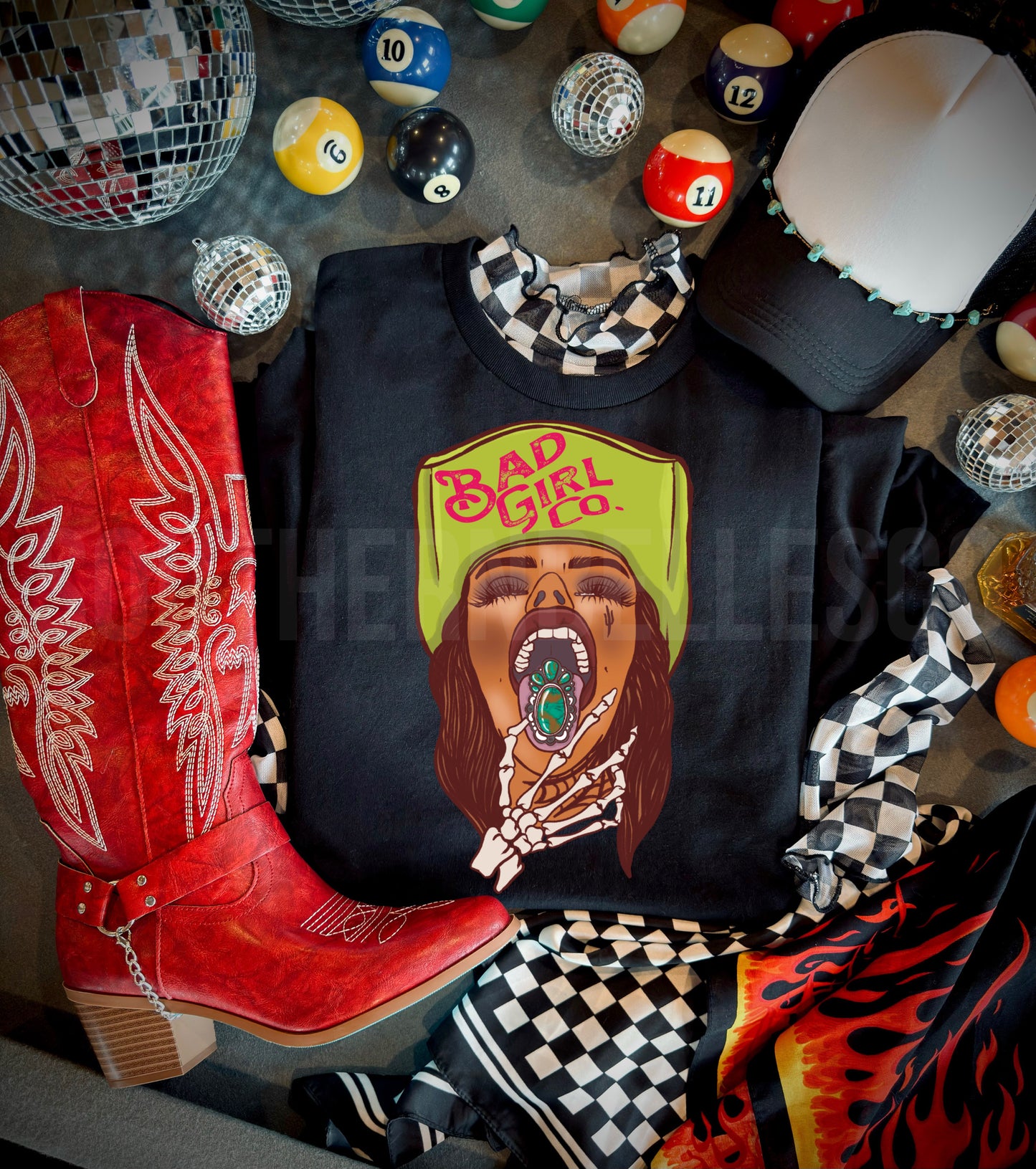 PREORDER Bad Girl Co. Tee/Crew (SHIPS TO ME: 20-24 BUSINESS DAYS AFTER 9/12)