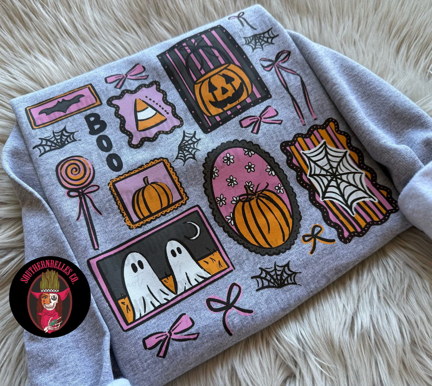 PREORDER Halloween Collage Crewneck (SHIPS: 12-16 BUSINESS DAYS)