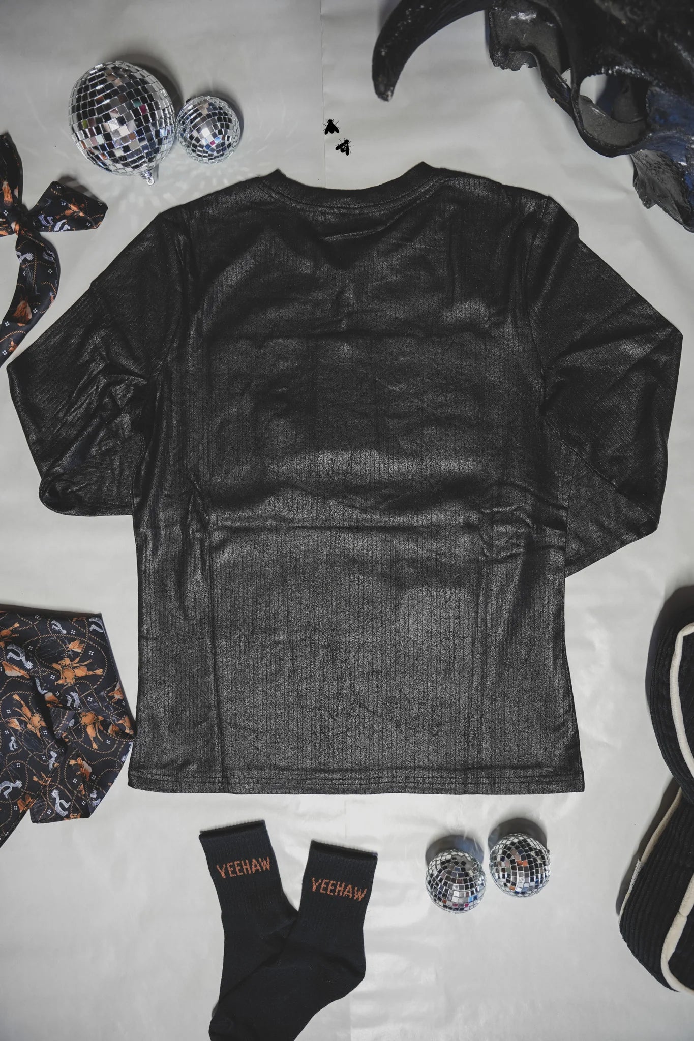 Howdy Sequins Long Sleeve