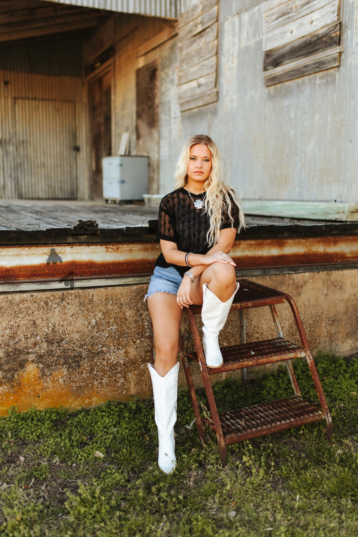 Cowtown Cutesy Top *Midnight*
