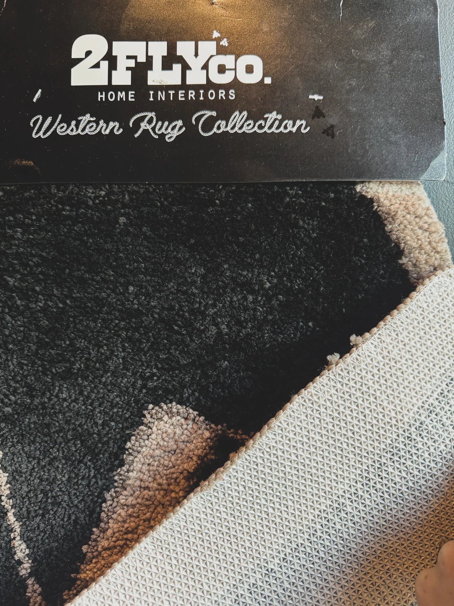 Moody Cowboy Rug *Midnight*