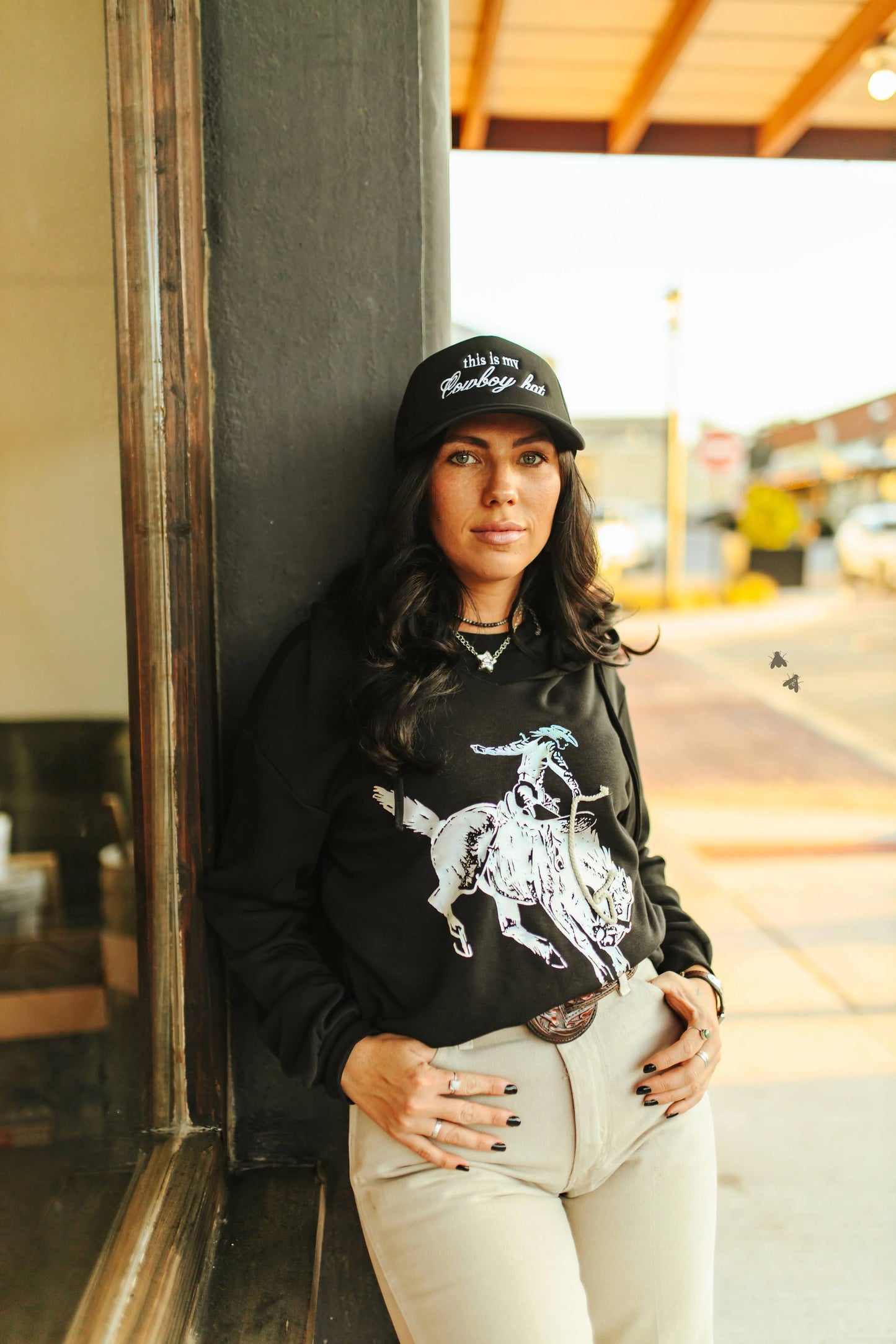 SIZE SMALL Buck The Rest Hoodie