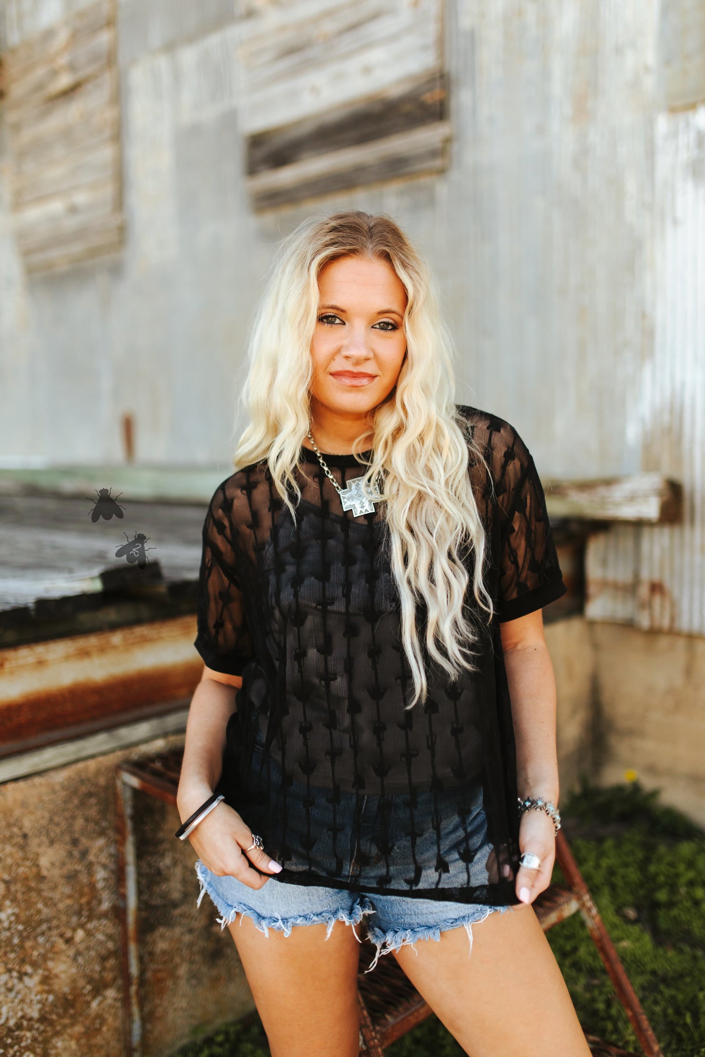Cowtown Cutesy Top *Midnight*