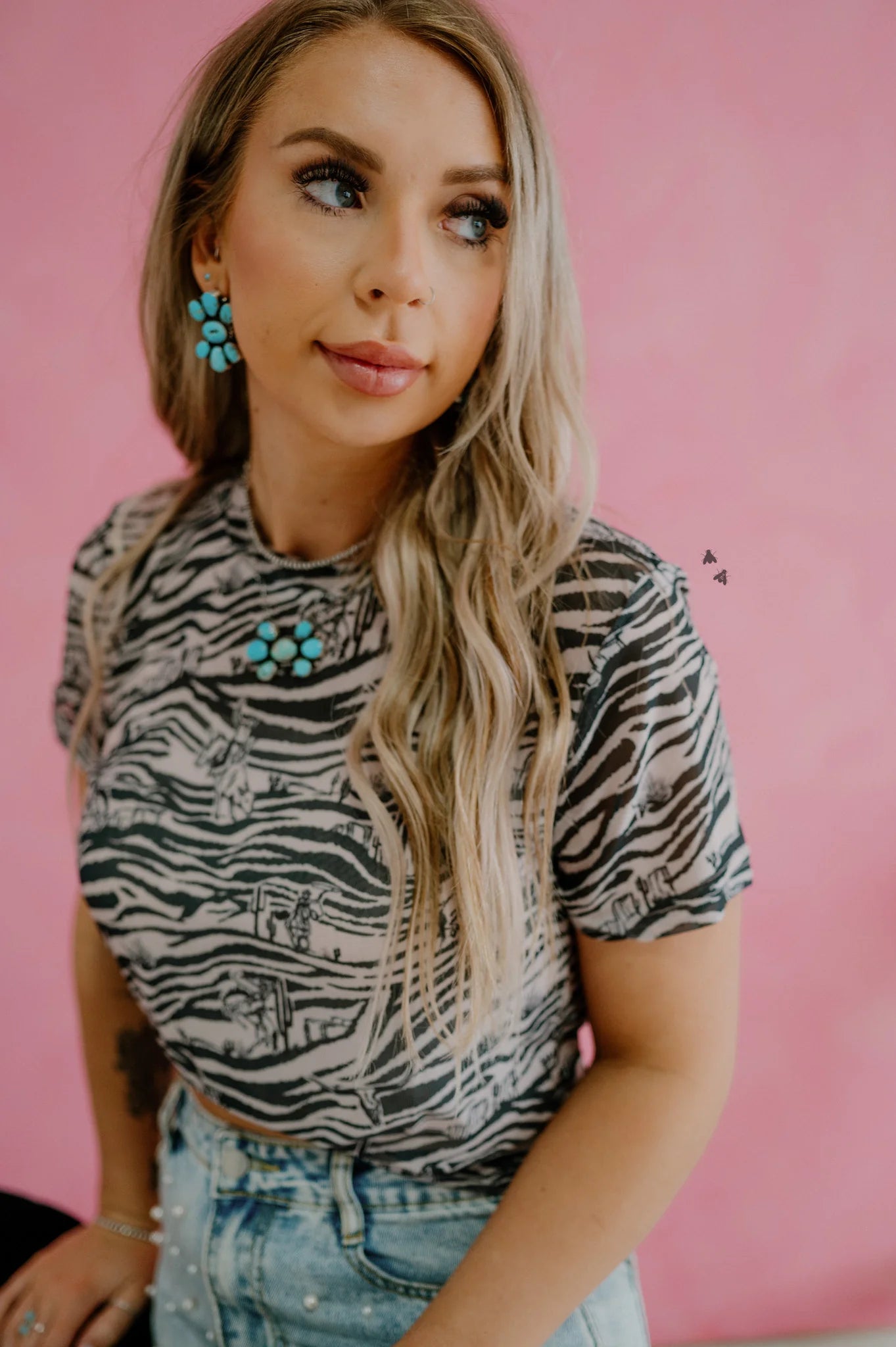 Let’s Get Wild Mesh Tee