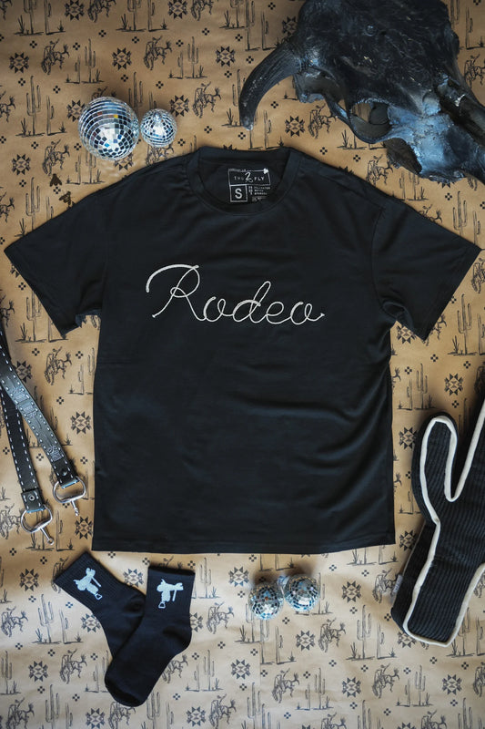 SIZE SMALL Rodeo Rope Tee