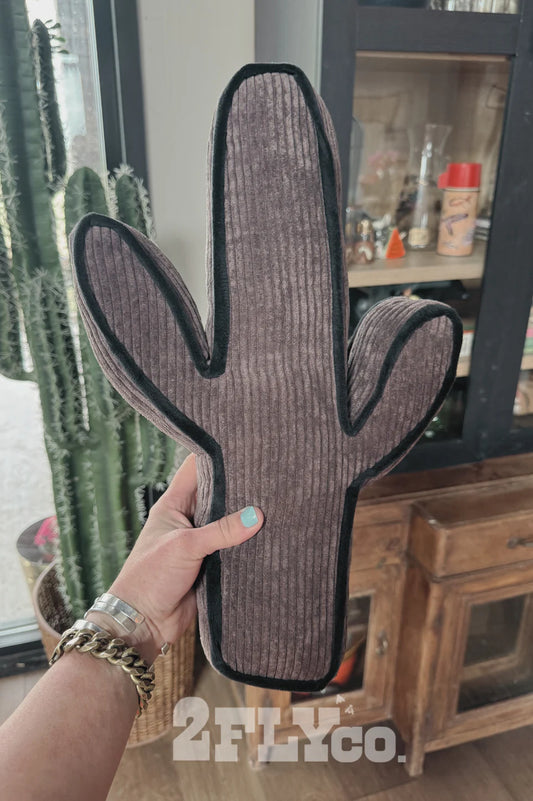 Kick A Cactus Pillow *Mocha*