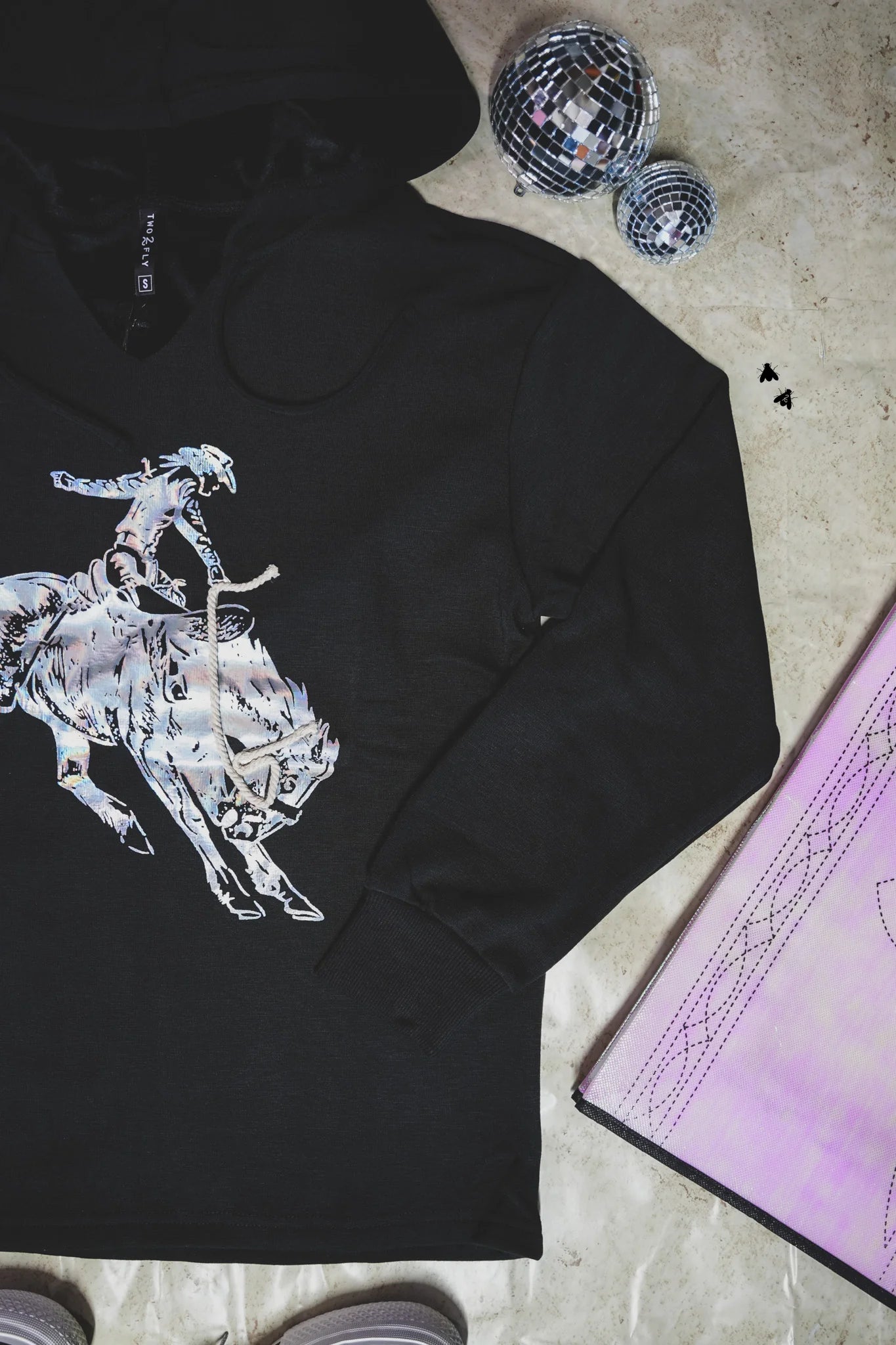 SIZE SMALL Buck The Rest Hoodie