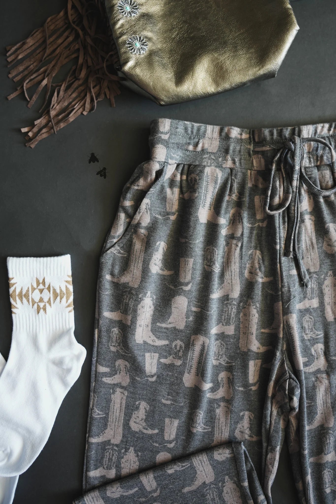SIZE SMALL Loungy Lariat Set *Boot Scoot*