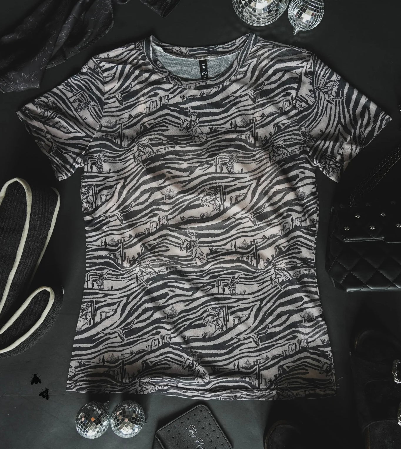 Let’s Get Wild Mesh Tee