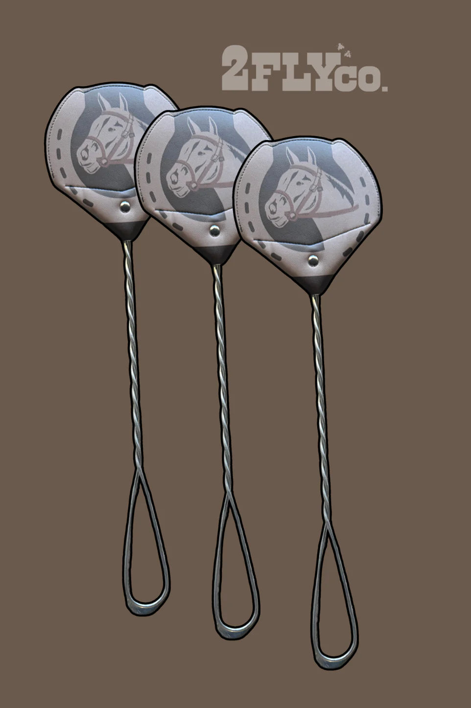 Horsin’ Around Fly Swatter *GREY*