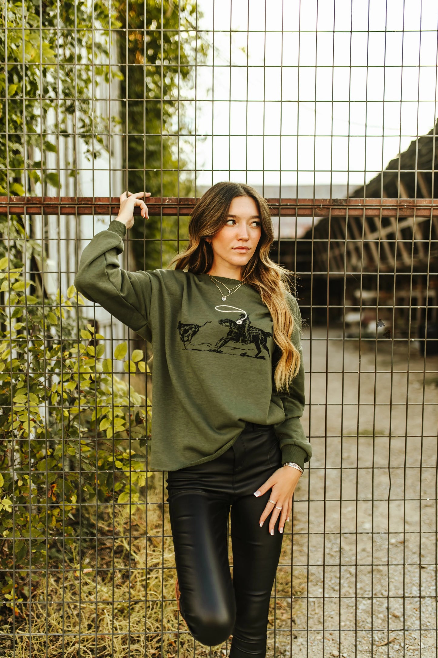 Stop On A Dime Crewneck