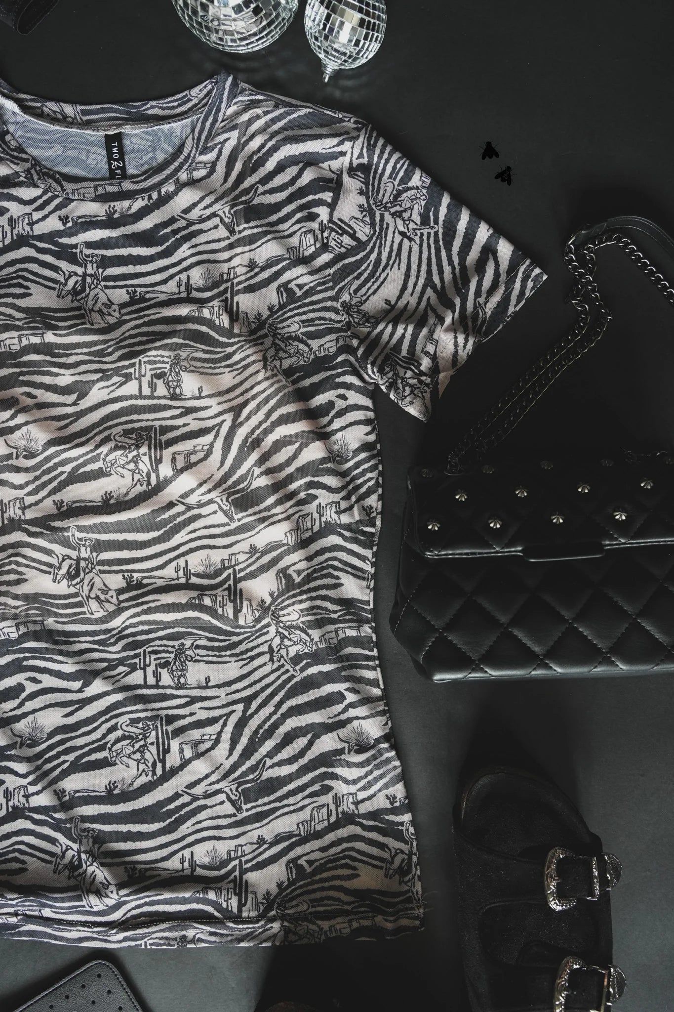 Let’s Get Wild Mesh Tee