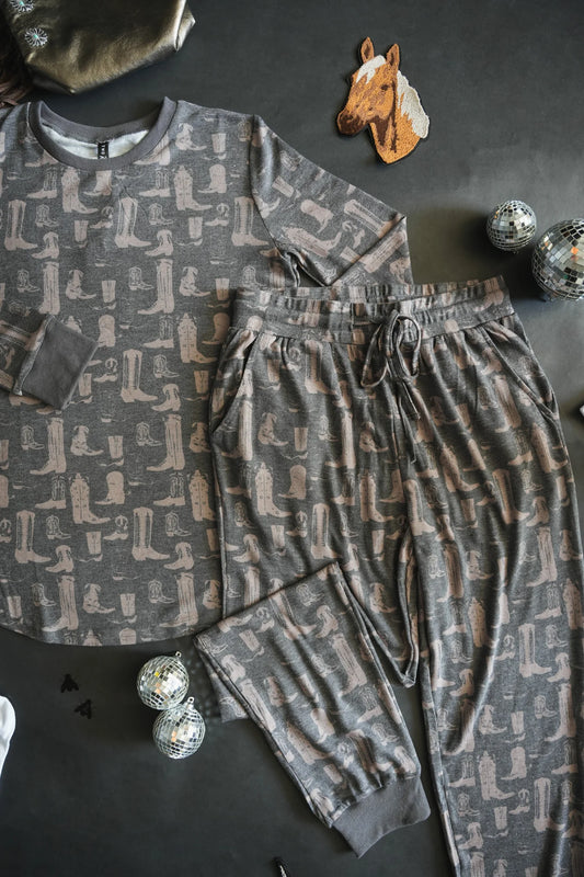 SIZE SMALL Loungy Lariat Set *Boot Scoot*