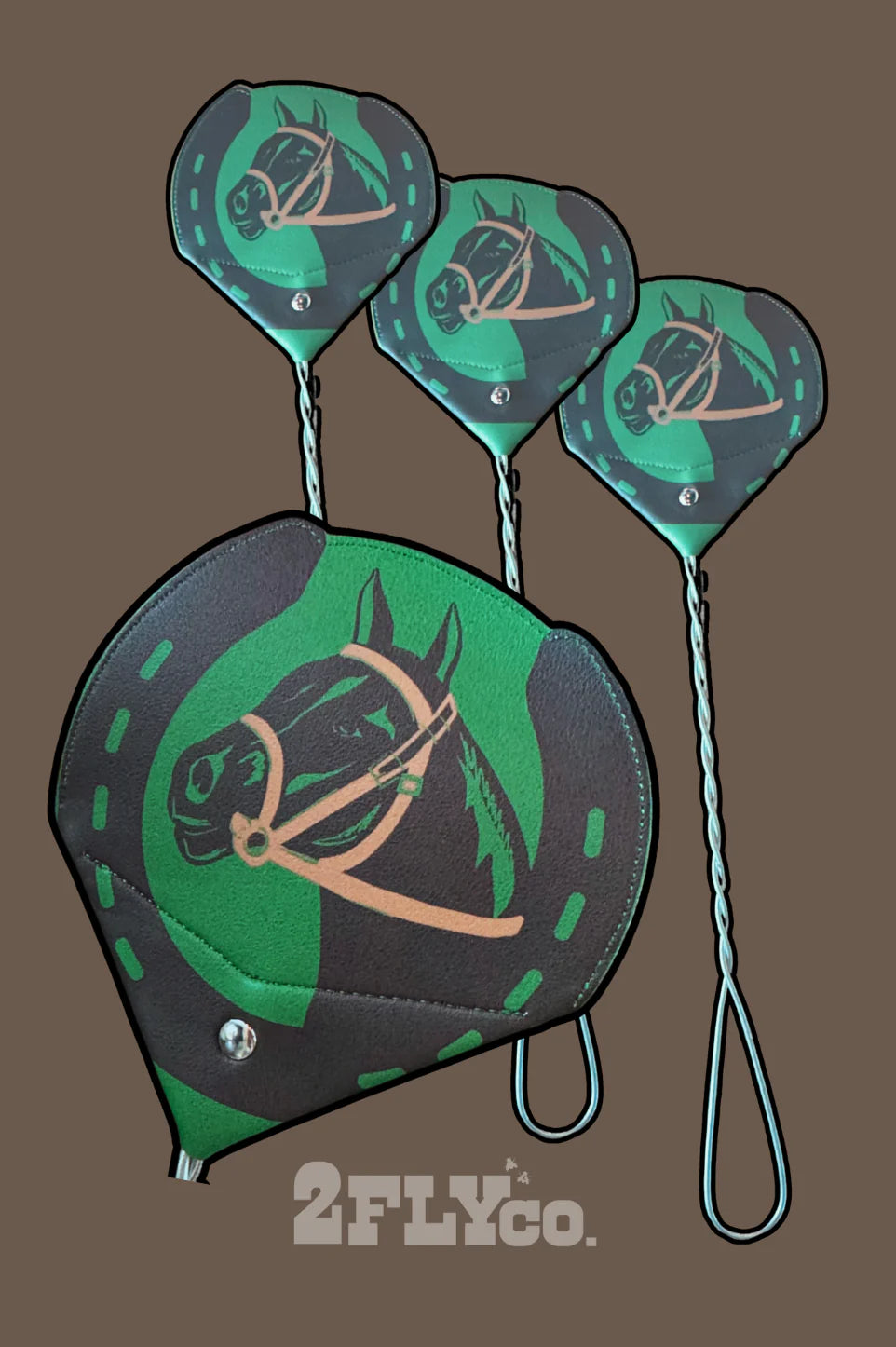 Horsin’ Around Fly Swatter *GREEN*
