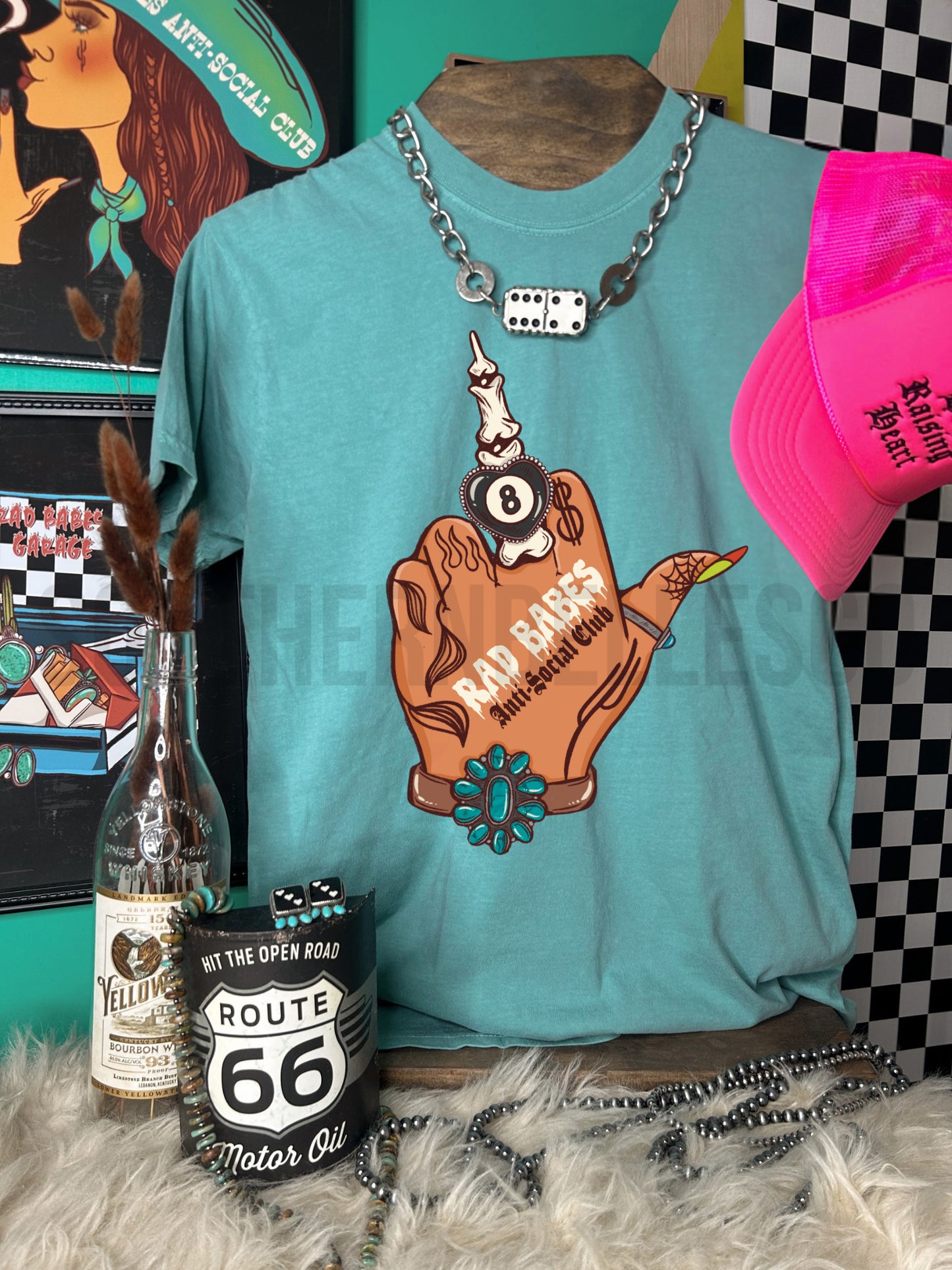 PREORDER Rad Babes Tee/Crew (SHIPS TO ME: 20-24 BUSINESS DAYS AFTER 7/08)
