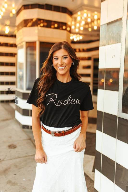 SIZE SMALL Rodeo Rope Tee
