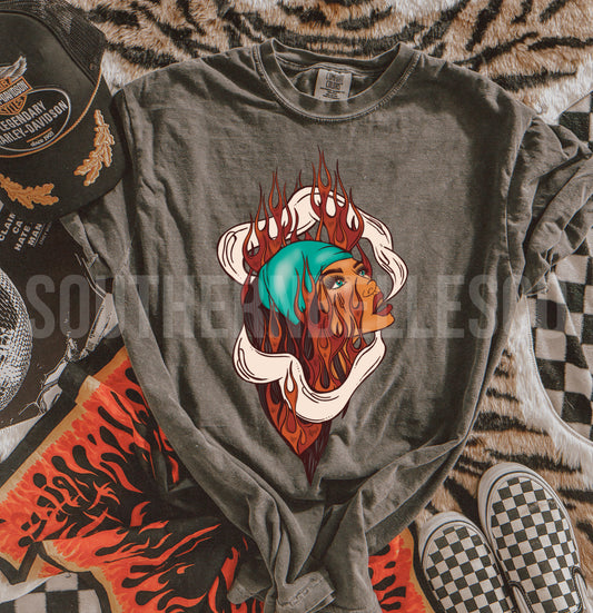 PREORDER Blaze Tee *2 Colors* (SHIPS TO ME: 20-24 BUSINESS DAYS AFTER 7/08)