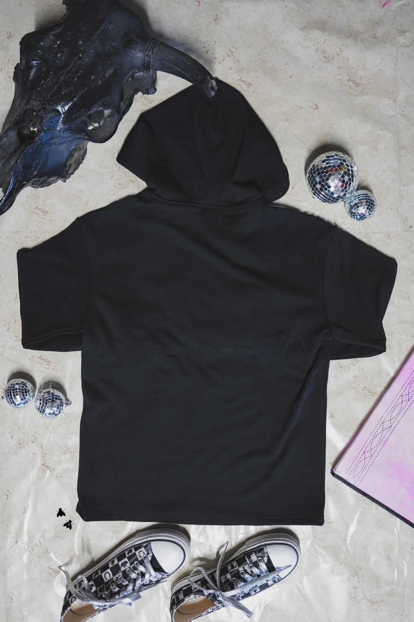 SIZE SMALL Buck The Rest Hoodie