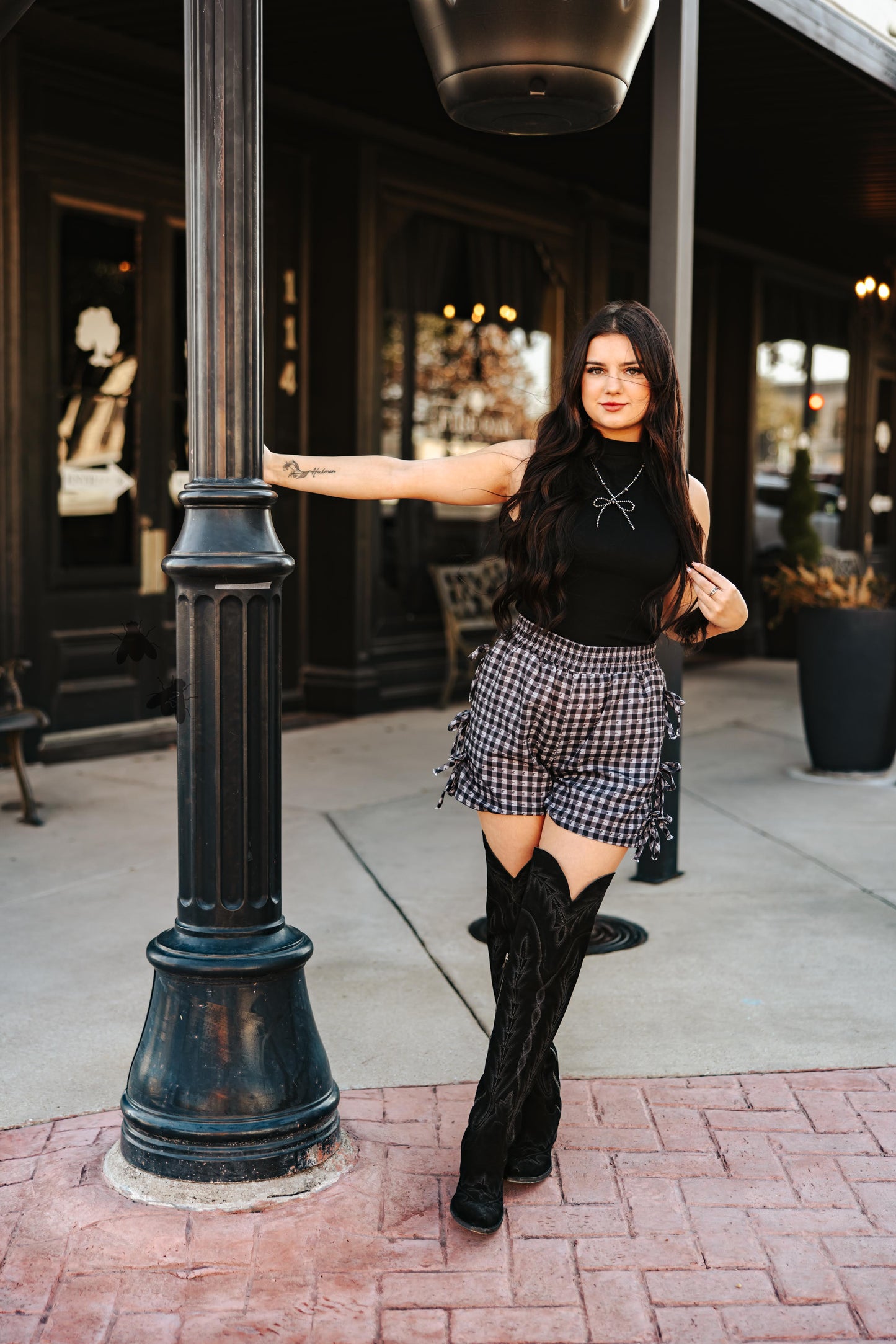 Gingham Gallup Shorts