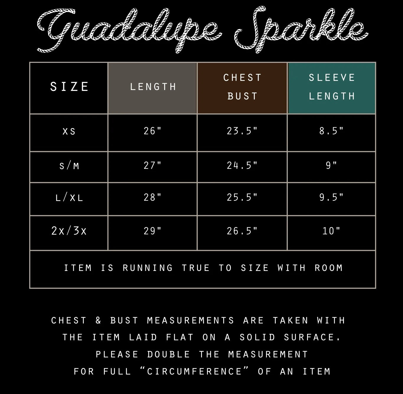 Guadalupe Sparkle Tee