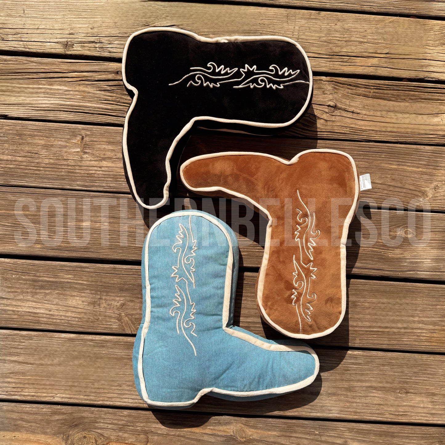 Snoozy Boot Pillows