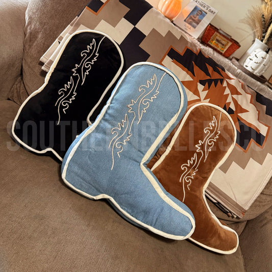 Snoozy Boot Pillows