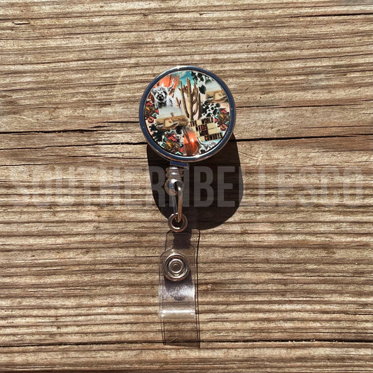 The World Needs More Cowboys Badge Reel
