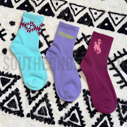 The LeeAnn Crew Socks