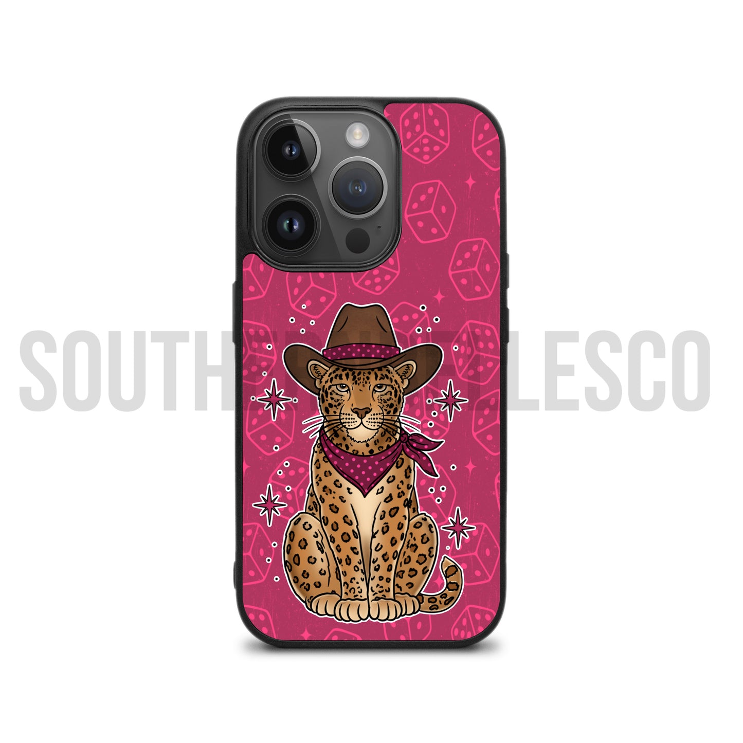 Western Leopard Phone Case