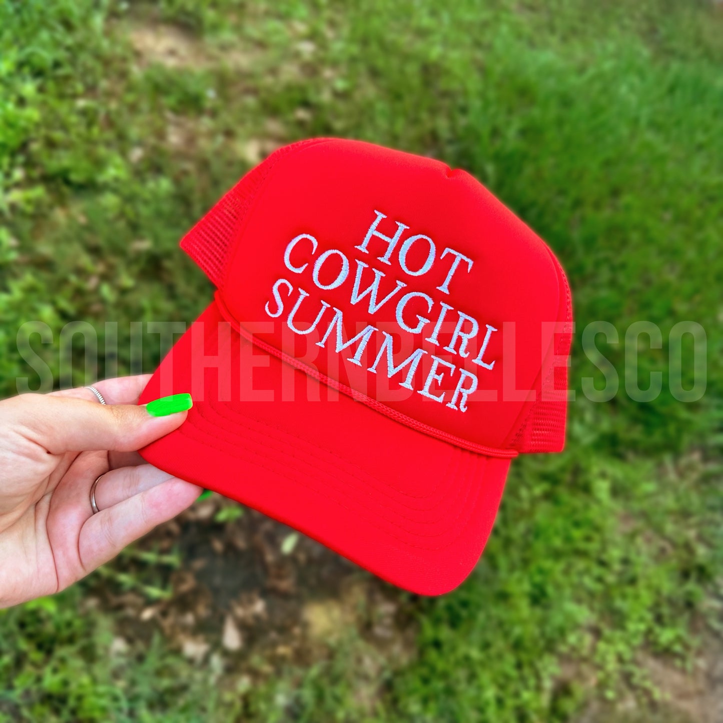 Hot Cowgirl Summer Trucker Hats