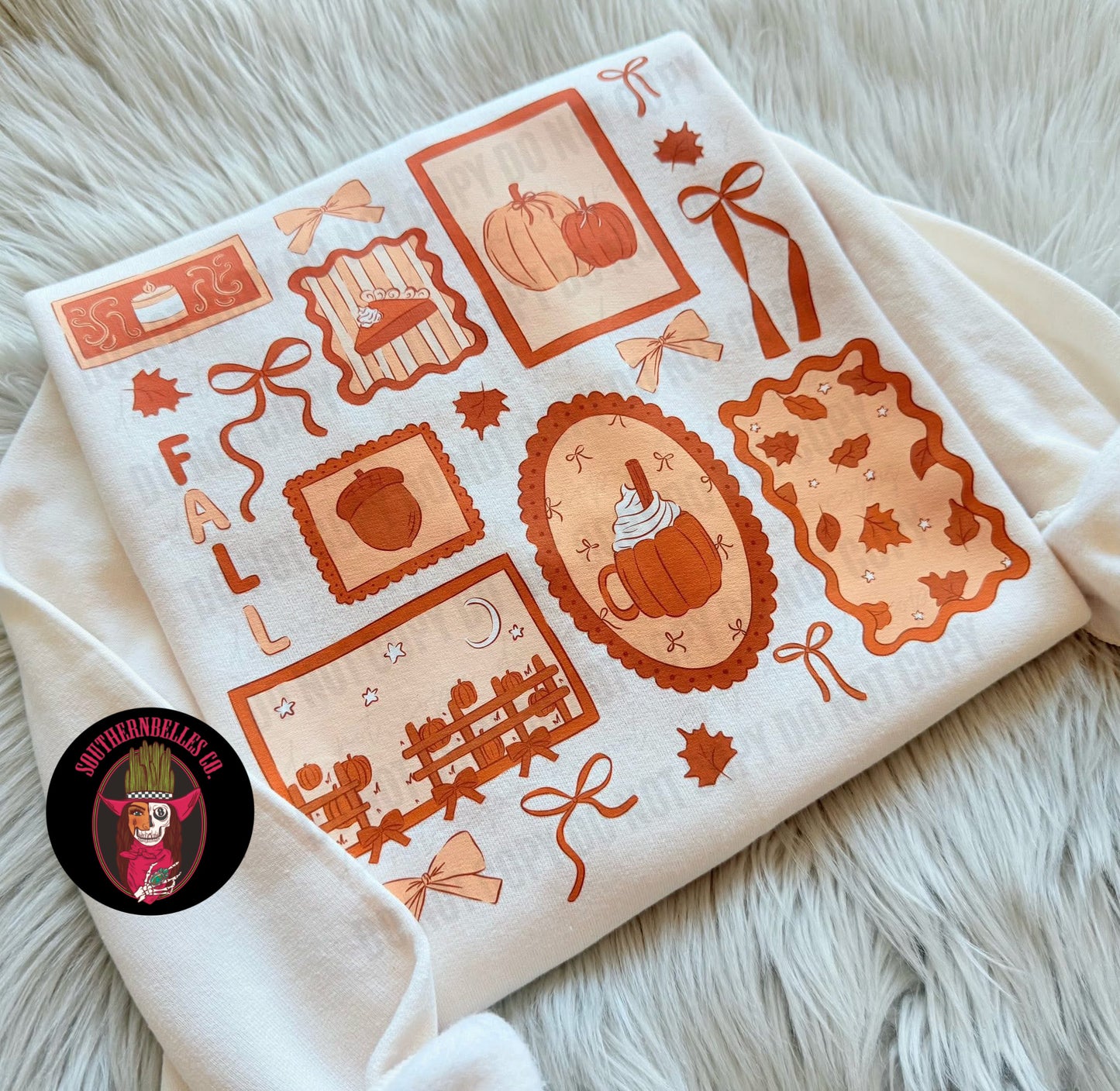 PREORDER Thanksgiving Collage Crewneck (SHIPS: 12-16 BUSINESS DAYS)