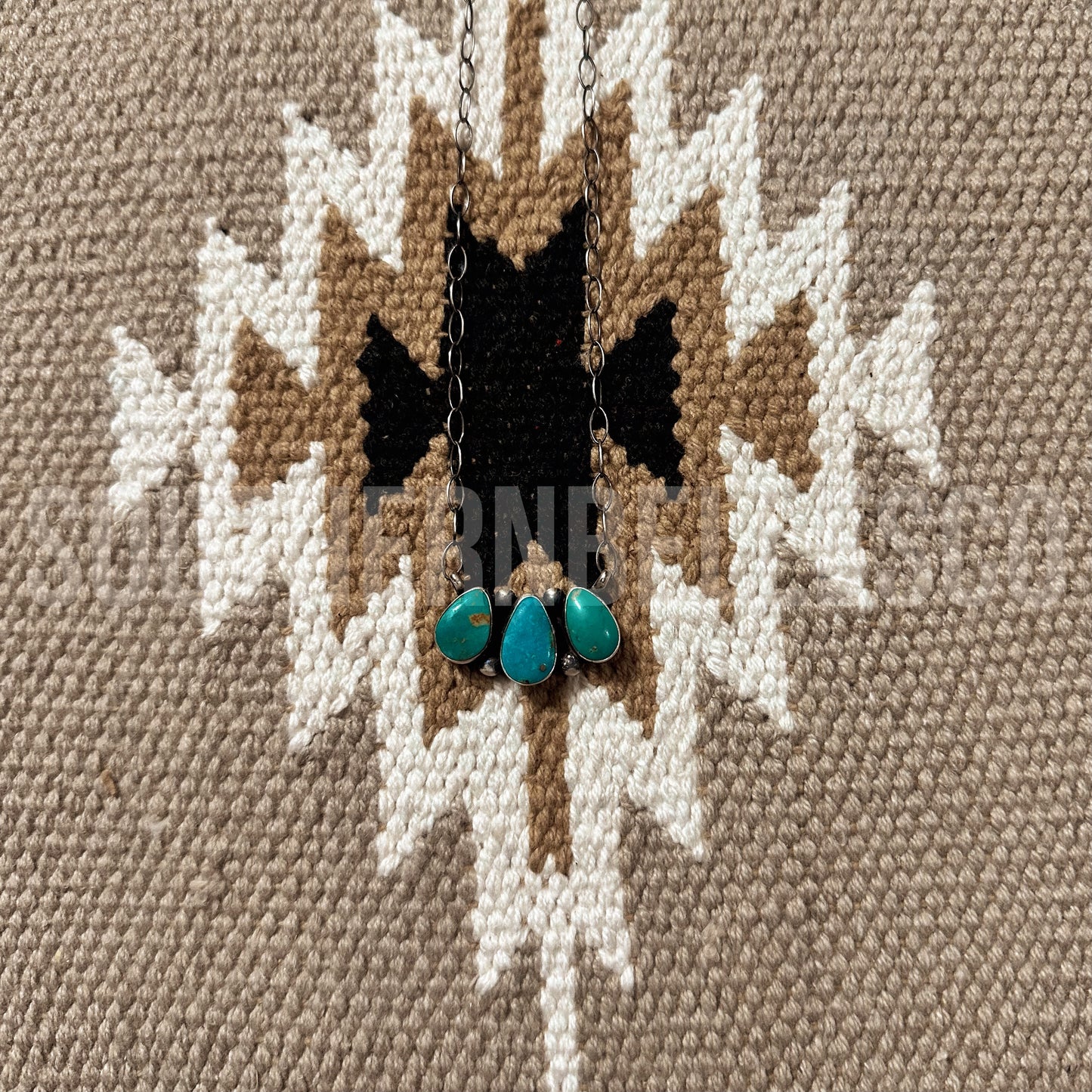 Kingman Turquoise Necklace-Timothy Yazzie