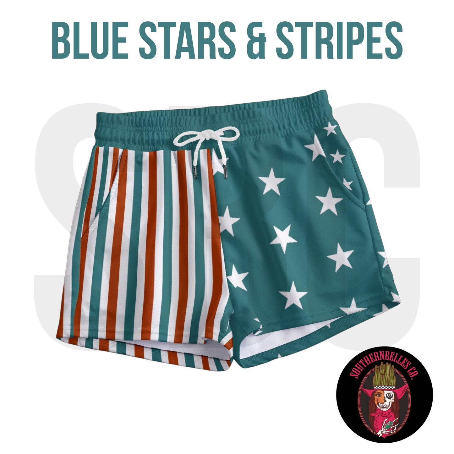 PREORDER Patriotic Women’s Shorts *3 Styles* (SHIPS TO ME: BEGINNING OF JULY)