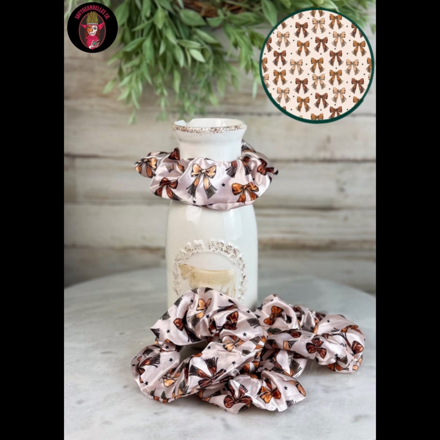 Western Bows Scrunchie