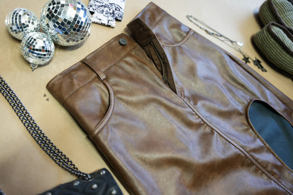 SIZE LARGE Limousine Leather Skirt