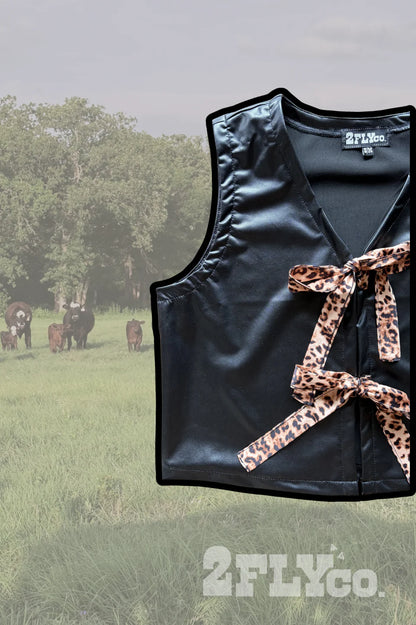 SIZE S/M Lasso The Leopard Vest