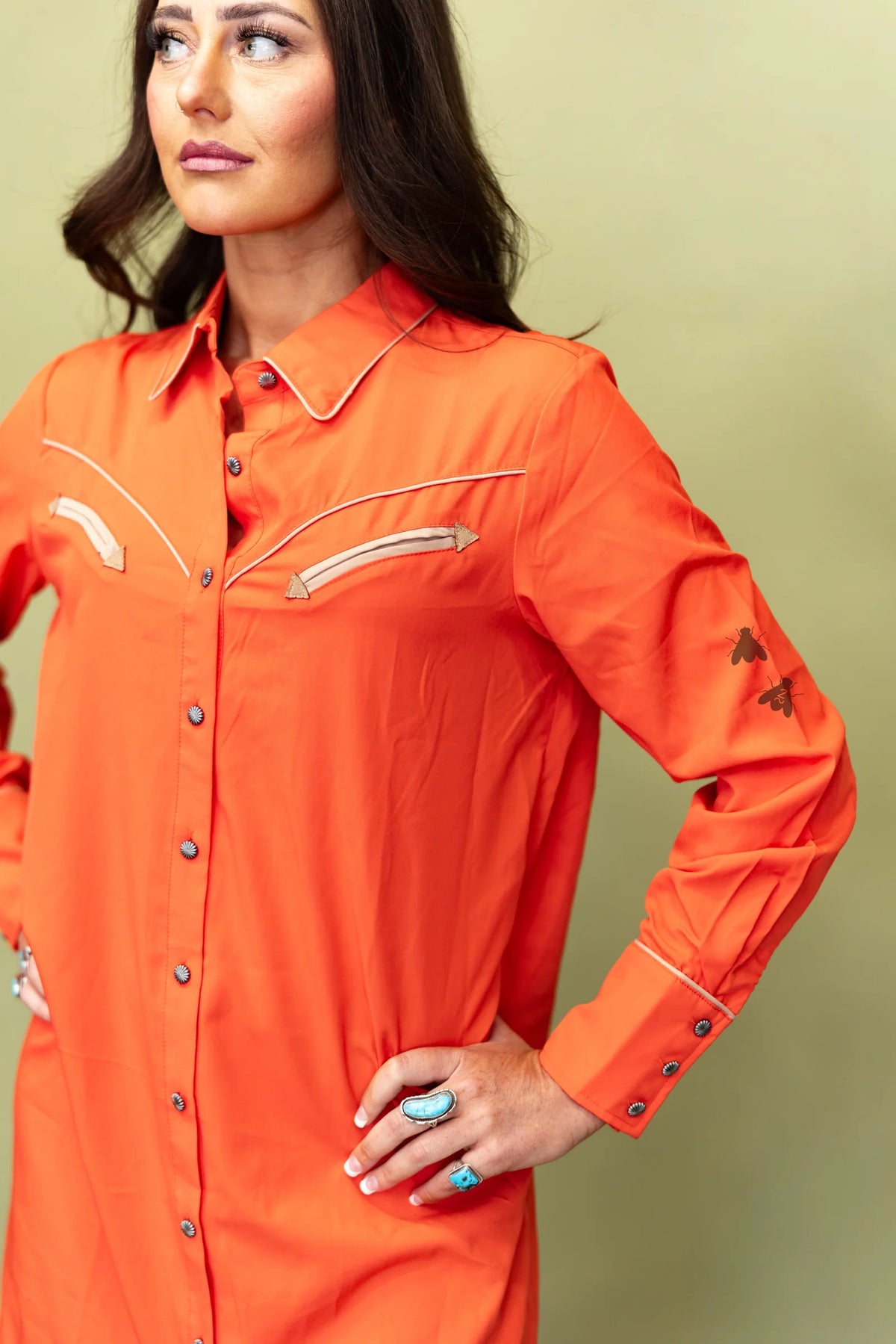Cowpoke Classic Dress *Poppy*