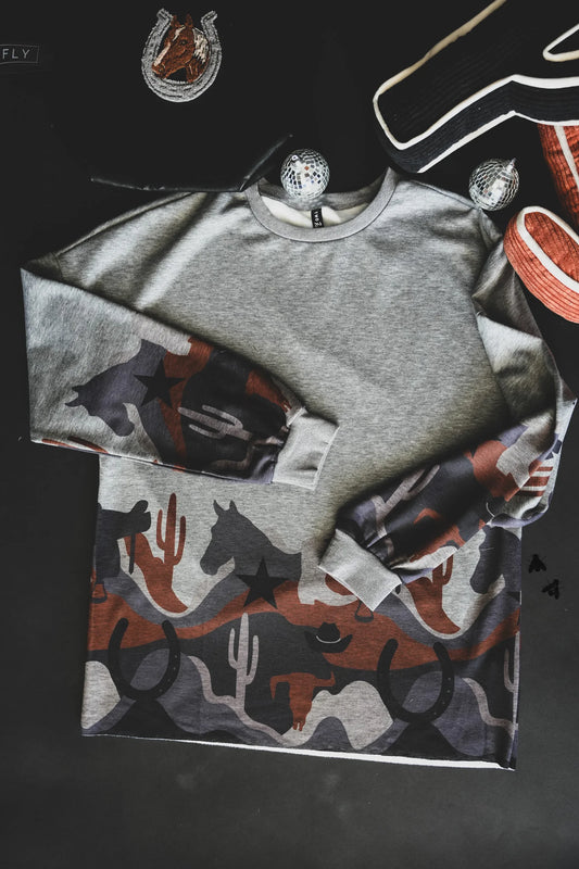 SIZE SMALL Ponyride Pullover