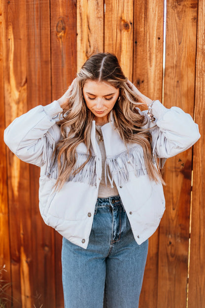Y’all Fly Jacket *Chrome*