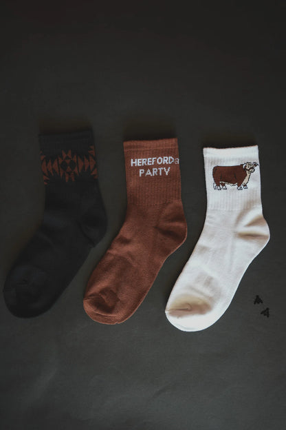 Hereford Crew Socks