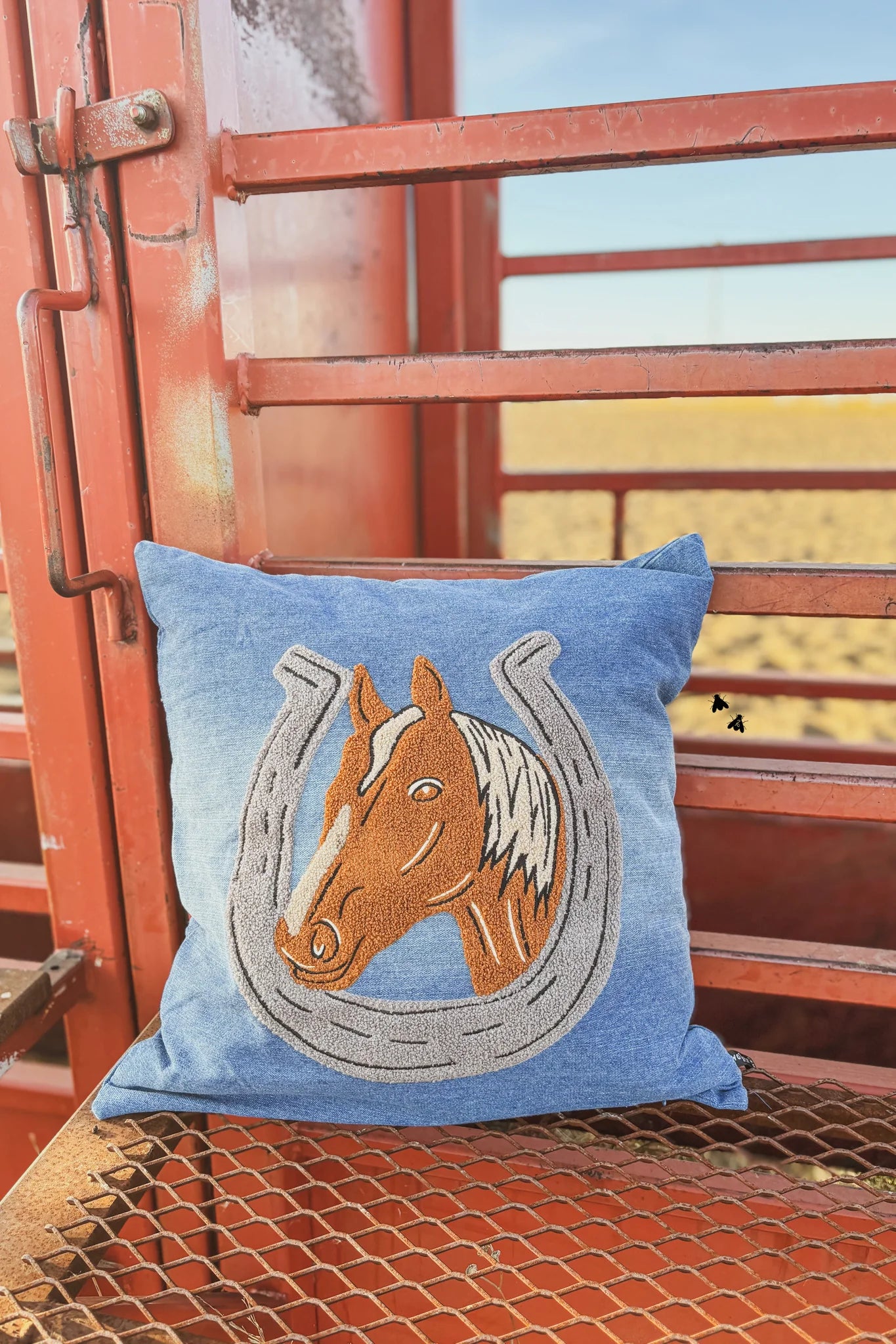 Denim Darlin’ Pillow Cover