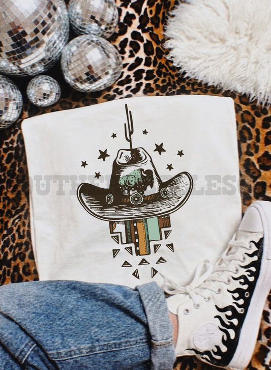 PREORDER Tribal Western Tee *3 Colors* (SHIPS TO ME: 20-24 BUSINESS DAYS AFTER 10/09)