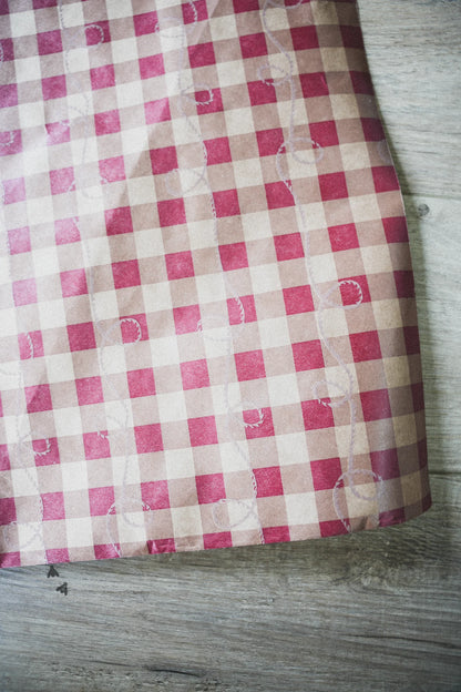 Wrap Tha Prez *Gingham Rope*