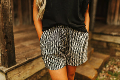 SIZE SMALL Aztec Illusion Shorts