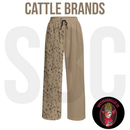 PREORDER Western Wide Leg Pants *10 Styles* (SHIPS TO ME: END OF OCTOBER)