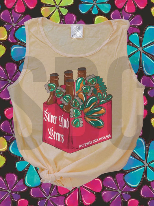 PREORDER Silver Brew Tank (SHIPS TO ME: 20-24 BUSINESS DAYS AFTER 6/05)