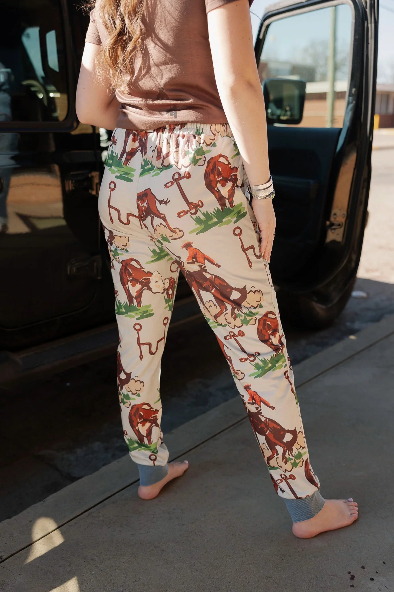 SIZE SMALL Vintage Ranch Joggers *Bark*