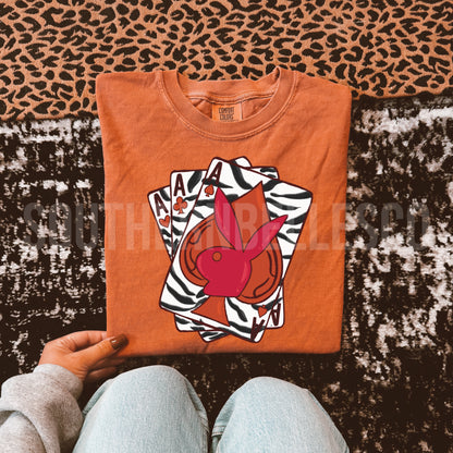 PREORDER Play Your Hand Tee/Crew (SHIPS TO ME: 20-24 BUSINESS DAYS AFTER 9/12)